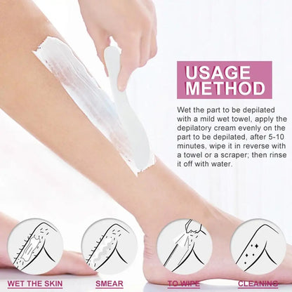 Painless Effective Hair Removal Cream