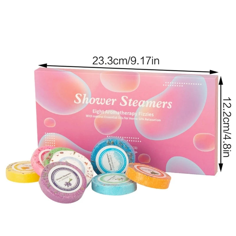 6Pcs/Box Meditation Shower Steamers