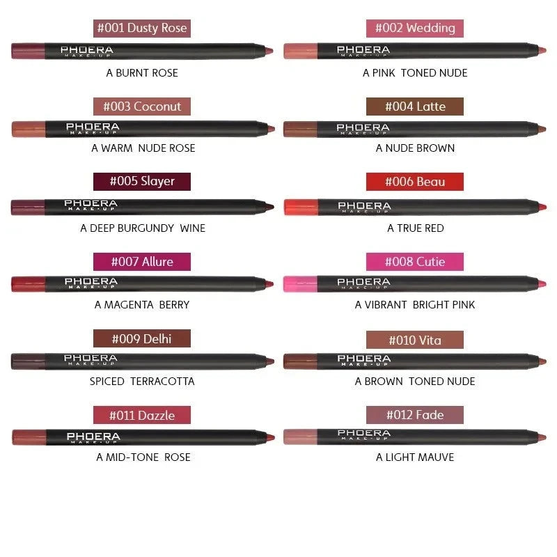 Waterproof Matte Lipliner Pencil