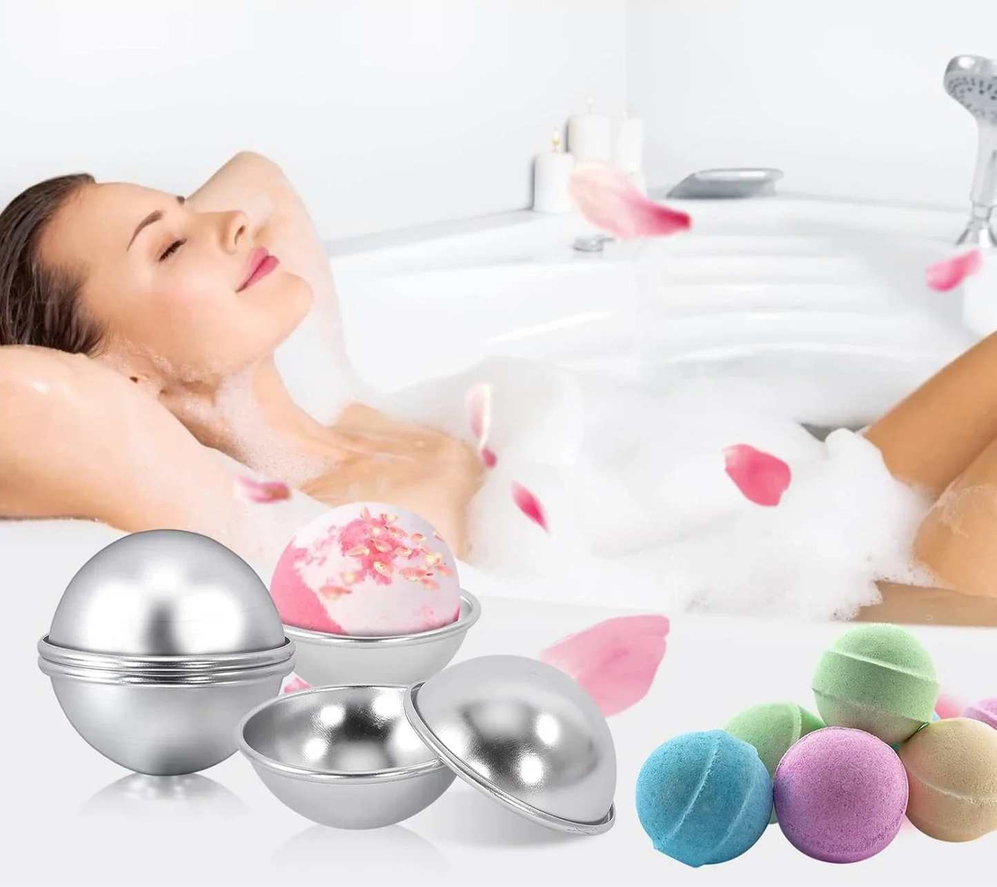 Bath Bomb Molds Set