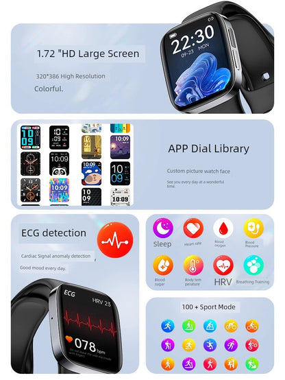 Elderly Blood Glucose Smart Watch