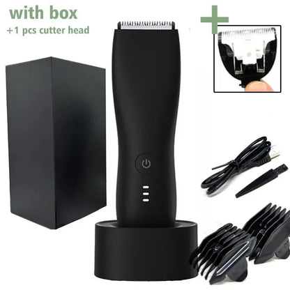 Electric Pubic Hair Trimmer for Men