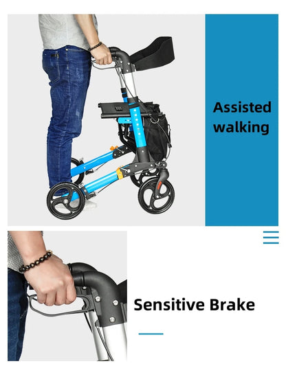 Elderly Disabled Rehabilitation Walking