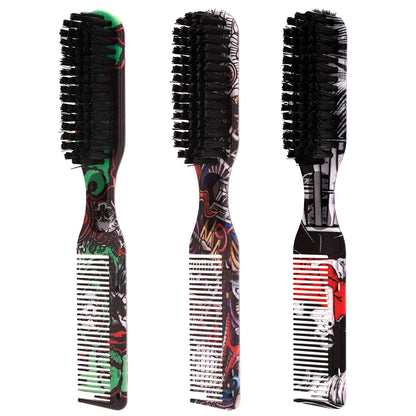 Double-Sided Comb Oil Head Brush