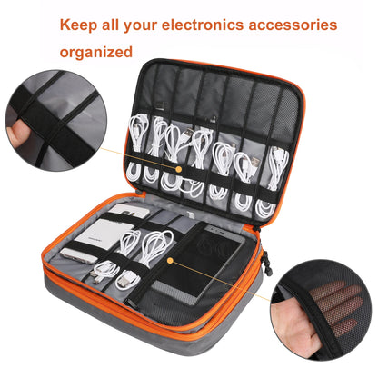 Travel Electronic Accessories Organizer Bag