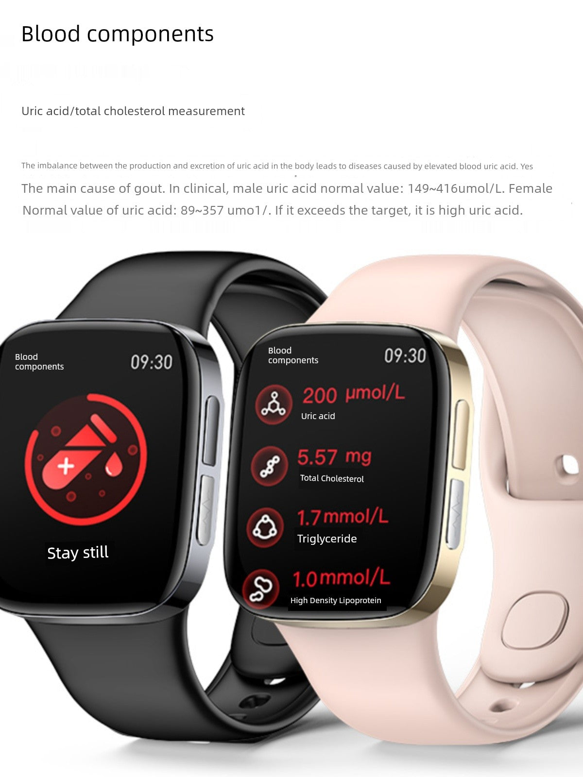 Elderly Blood Glucose Smart Watch