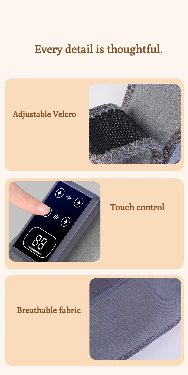 Electric Heating Knee Massager