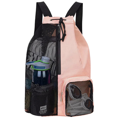 Drawstring Beach Sports Storage Bag