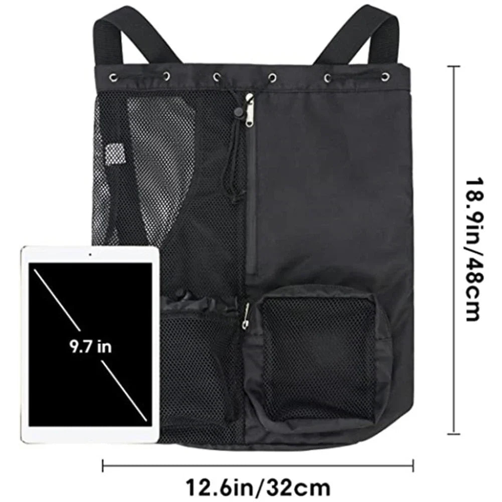 Drawstring Beach Sports Storage Bag