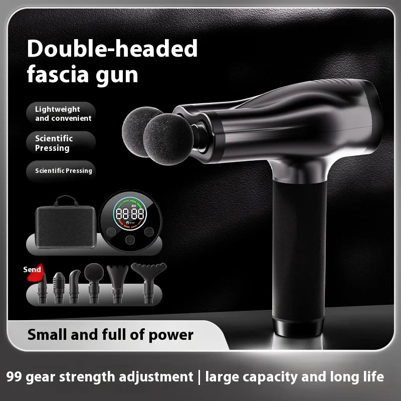 Double Head Handheld Mini Massage Gun