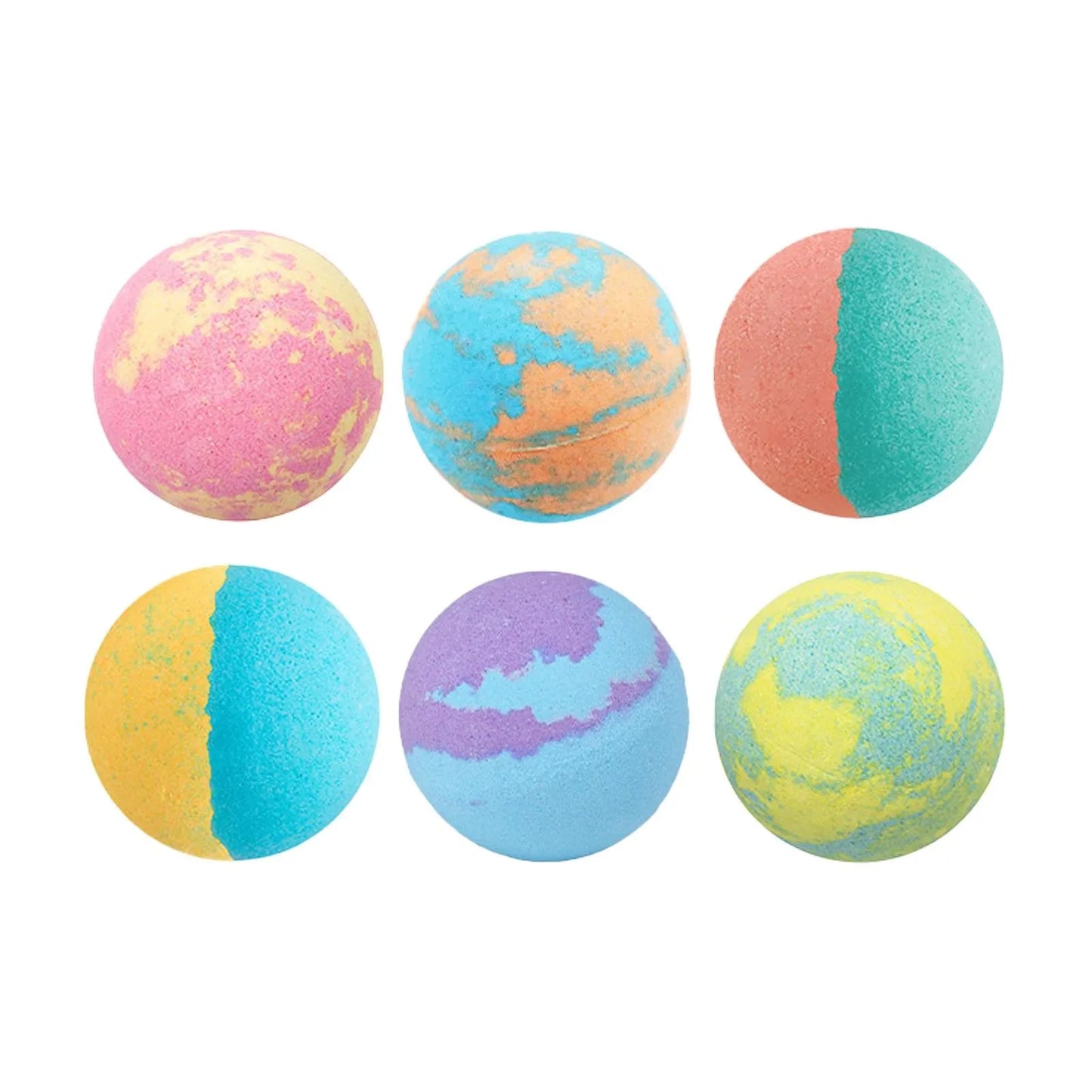 6pcs Organic Bath Bombs