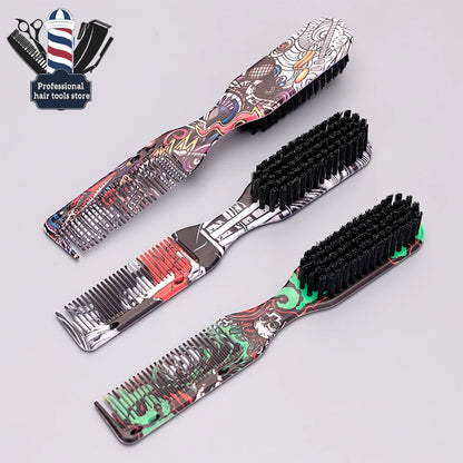 Double-Sided Comb Oil Head Brush