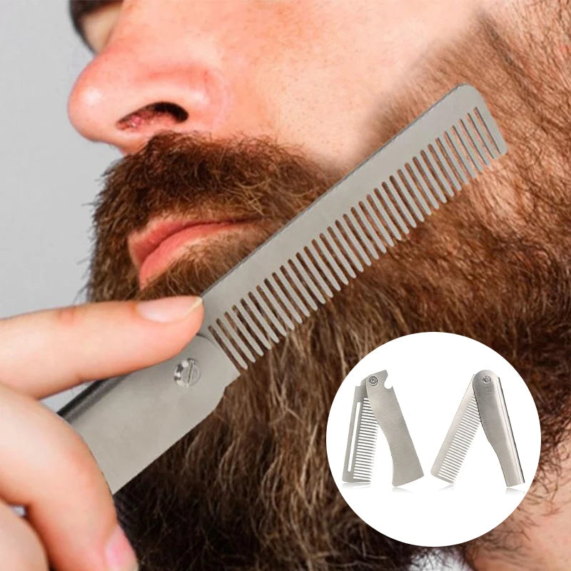 Foldable Beard and Hair Comb