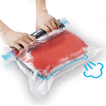 Manual Vacuum Compressed Bag