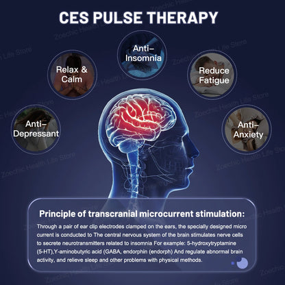 Sleep Aid Device Microcurrent Pulse