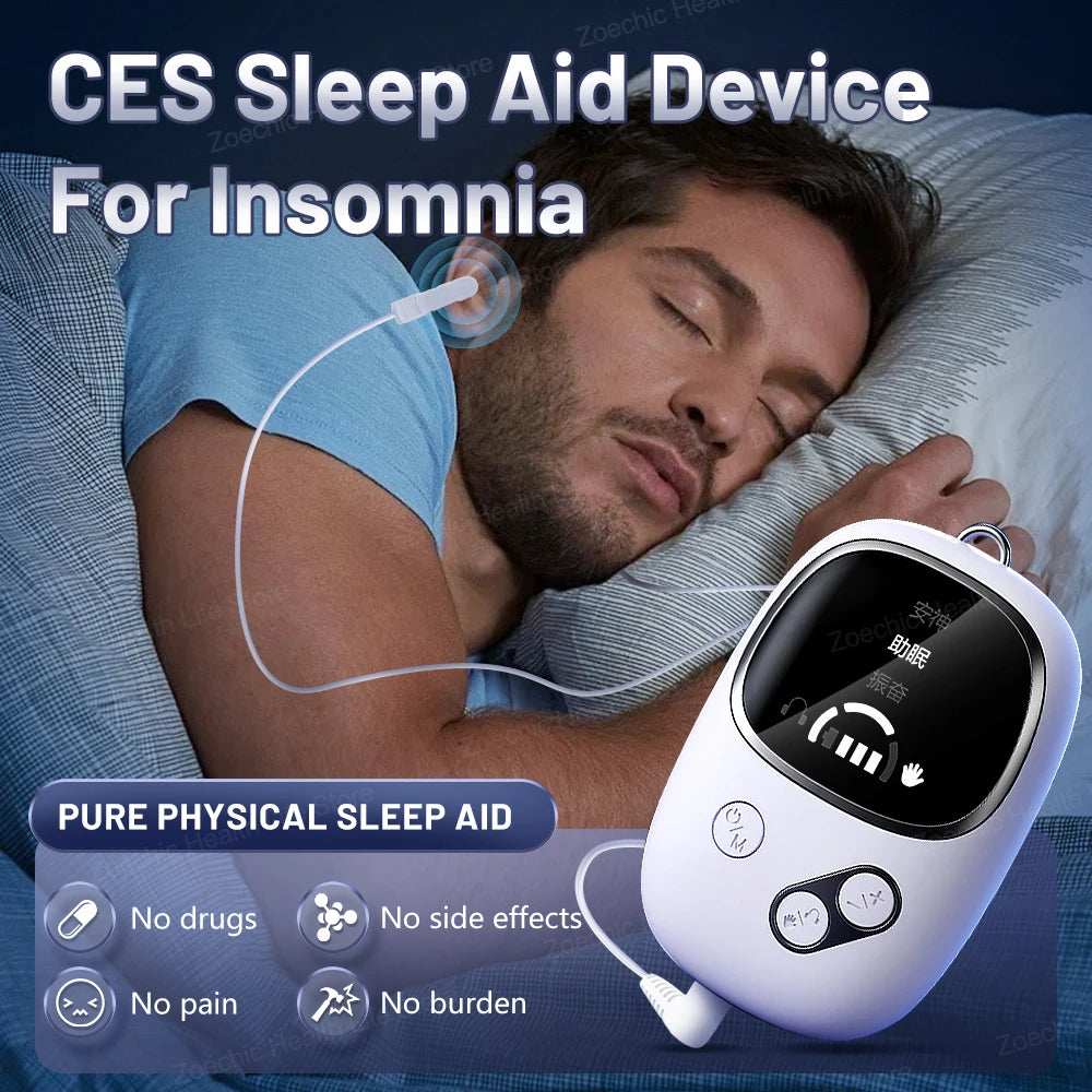 Sleep Aid Device Microcurrent Pulse