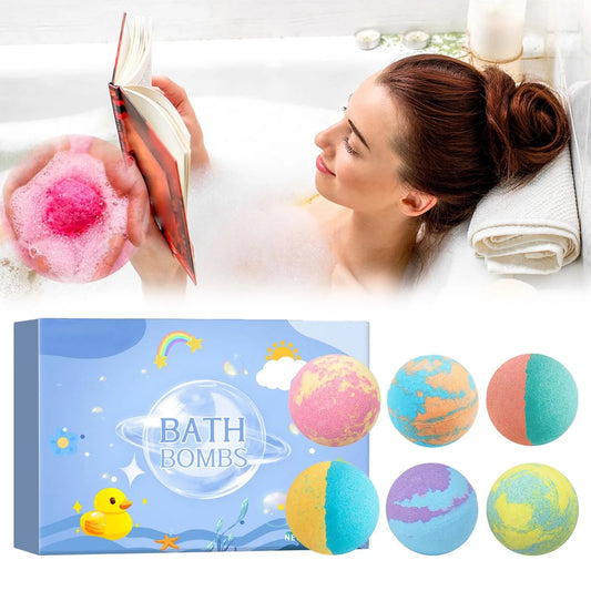 6pcs Organic Bath Bombs