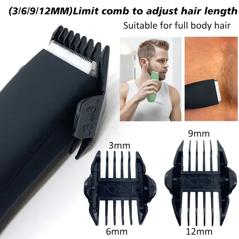 Electric Pubic Hair Trimmer for Men