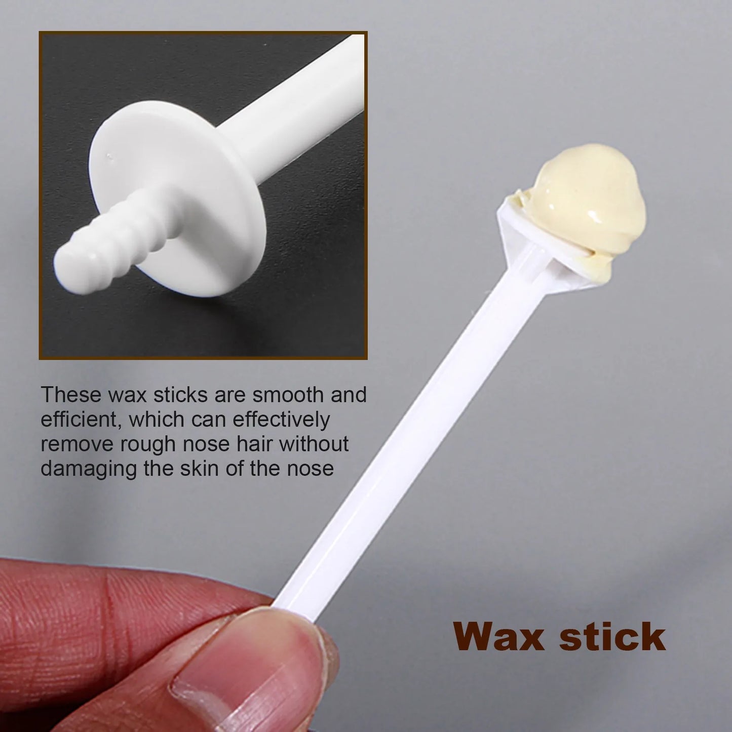 60Pcs Nose Wax Stick Applicator