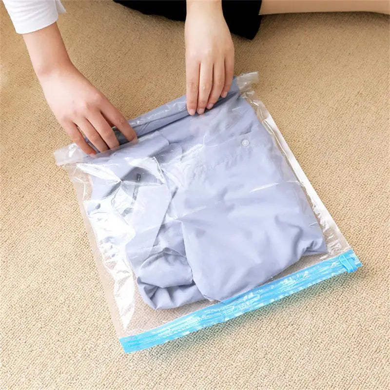 Manual Vacuum Compressed Bag