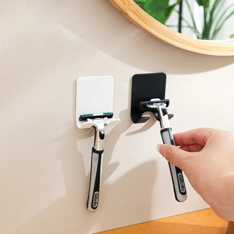 Adhesive Wall Mount Razor Holder