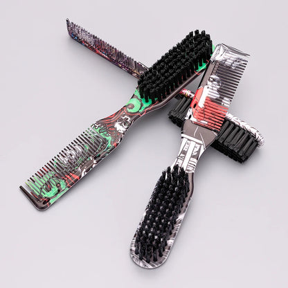 Double-Sided Comb Oil Head Brush