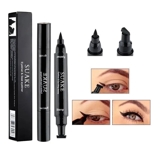 2 In1 Winged Stamp Liquid Eyeliner Pencil