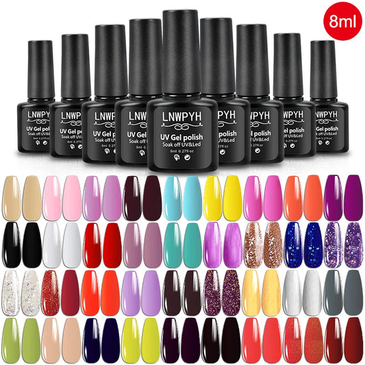 36 Color Nail Gel Polish