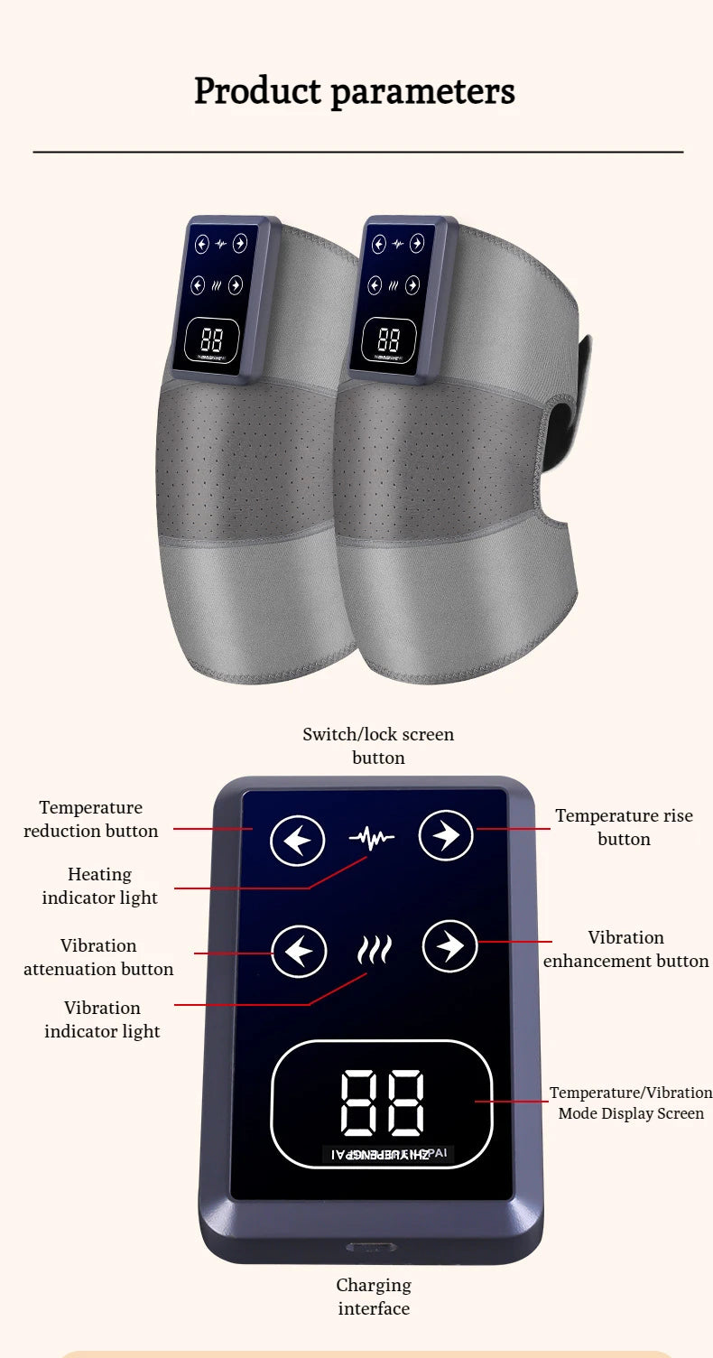 Electric Heating Knee Massager