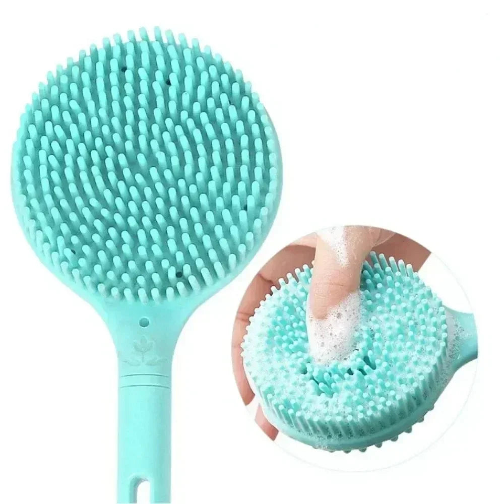 Silicone Long Handle Bath Brush